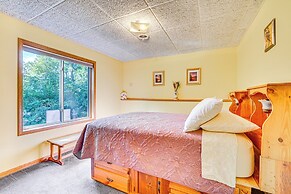 Lake Wissota Home w/ Private Dock + Fire Pit!