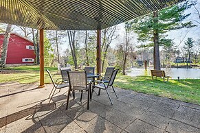 Lake Wissota Home w/ Private Dock + Fire Pit!