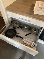 Apartment with access to pool and sauna