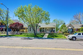 Walk to Courthouse Square: Quiet Home w/ Porch