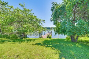 Riverfront Cheboygan Home w/ Dock ~ 4 Mi to Town!