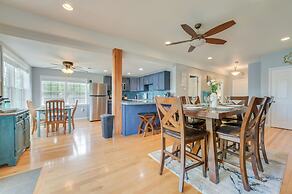 Riverfront Cheboygan Home w/ Dock ~ 4 Mi to Town!