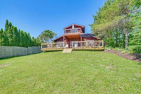 Riverfront Cheboygan Home w/ Dock ~ 4 Mi to Town!