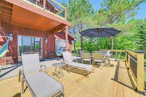 Riverfront Cheboygan Home w/ Dock ~ 4 Mi to Town!