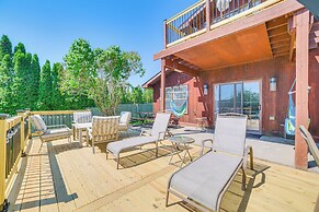 Riverfront Cheboygan Home w/ Dock ~ 4 Mi to Town!