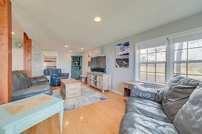 Riverfront Cheboygan Home w/ Dock ~ 4 Mi to Town!