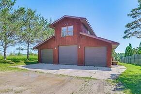 Riverfront Cheboygan Home w/ Dock ~ 4 Mi to Town!