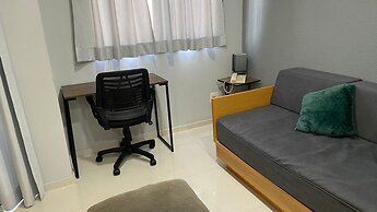 Flat confortável próximo ao metrô