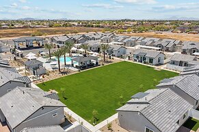 Gleaming Contemporary Home Pool  BBQ