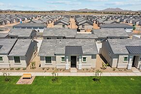 Gleaming Contemporary Home Pool  BBQ