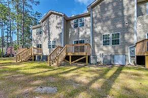 Southern Pines Golf Course Townhome w/ Deck!