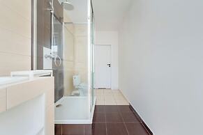 Wroclaw Dark Blue Apartment by Renters