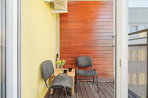 Wroclaw Dark Blue Apartment by Renters