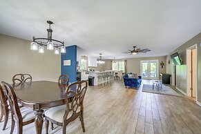 Milledgeville Home w/ Game Room & Private Dock!