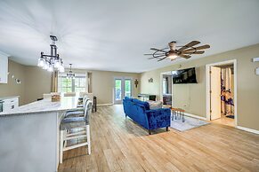 Milledgeville Home w/ Game Room & Private Dock!