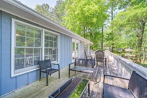Milledgeville Home w/ Game Room & Private Dock!
