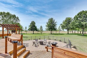 Hornersville Vacation Rental w/ Private Pond!