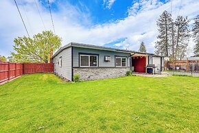 Family Spokane Valley Home w/ Patio & Gas Grill!