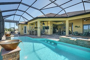 Cape Coral Home on Lake w/ Heated Pool & Hot Tub!