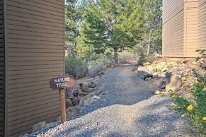 Chic Bend Condo w/ Fireplace & Forest Views!