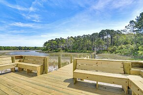 Cape Charles Home: Private Pier & Beach-front Deck