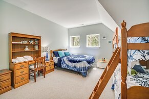 Cape Charles Home: Private Pier & Beach-front Deck