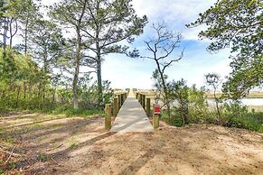 Cape Charles Home: Private Pier & Beach-front Deck
