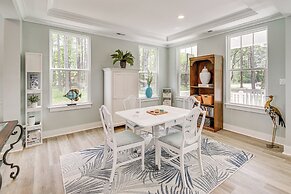 Cape Charles Home: Private Pier & Beach-front Deck