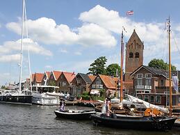 Modern Chalet With Beautiful Terrace, in Friesland