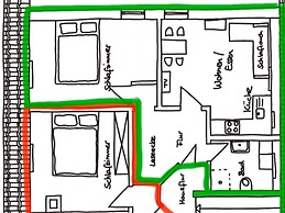 Shared Holiday in two Separate Flats