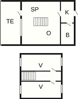 Standard Apartment With Small Kitchen, Gudhjem