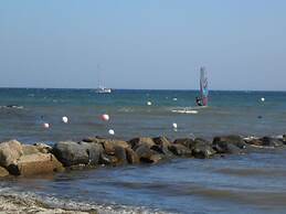 With Beach Chair & Sea...