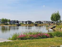 Chalet With air Conditioning, in a Holiday Park