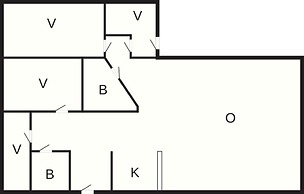 6 Person Holiday Home in Graested