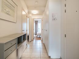 Les Petrels Apartment in Koksijde With Balcony