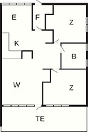 6 Person Holiday Home in Vaeggerlose