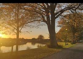 Lakeside Chalet Retreat in Green Setting