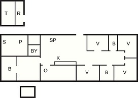 12 Person Holiday Home in Romo