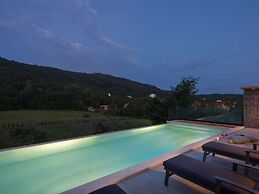Villa With Pool Surrounded by Woods in Labin