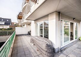 Apartment Near Koksijde Beach With Terrace