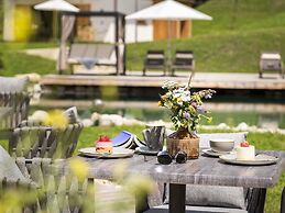 Cosy Chalet in Wolting With Natural Swimming Pond