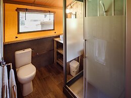 Atmospheric Glamping Tent With Bathroom in Nature