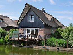Villa With Terrace on the Water in Friesland