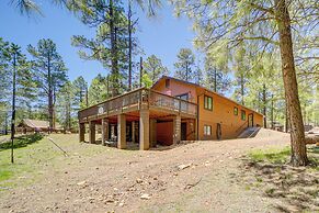 Fire Pit + Trail Access: Spacious Happy Jack Cabin