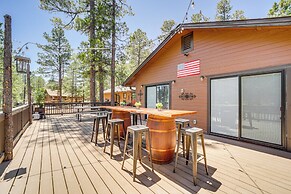 Fire Pit + Trail Access: Spacious Happy Jack Cabin