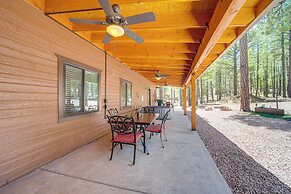 Fire Pit + Trail Access: Spacious Happy Jack Cabin