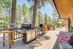 Fire Pit + Trail Access: Spacious Happy Jack Cabin