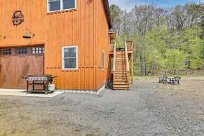 Fire Pit + Beach Access: Quiet Northville Retreat