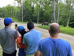 Historic barn at Moosehead Lake
