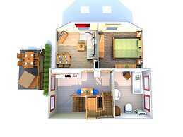 Apartment in Lancken-granitz